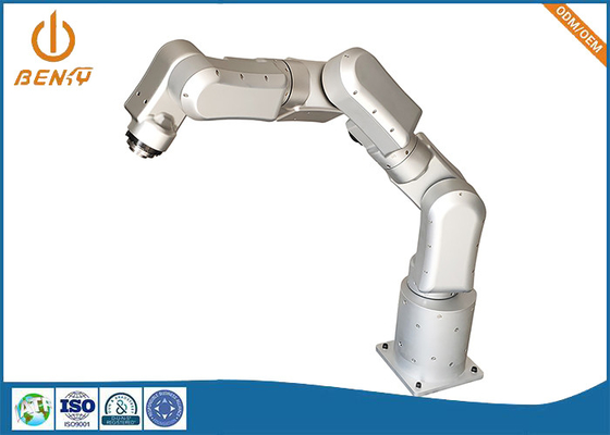 ISO9001 प्रेसिजन सीएनसी मशीनिंग सहकारी रोबोट शैल पार्ट्स प्रसंस्करण