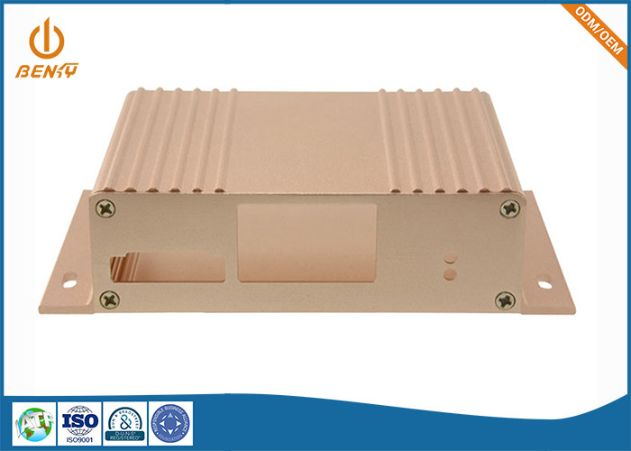 6063 टी 5 टी 6 एक्सट्रूडेड एल्यूमिनियम बॉक्स केस इलेक्ट्रॉनिक्स डिवाइस संलग्नक: