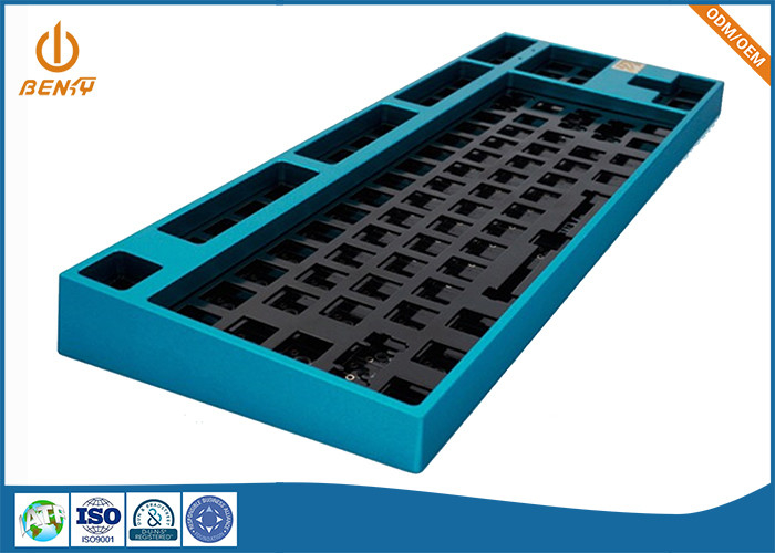 सीएनसी यांत्रिक कस्टम इलेक्ट्रॉनिक संलग्नक एल्यूमिनियम कीबोर्ड मॉडल