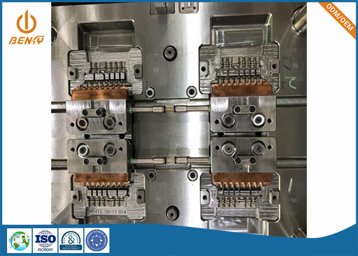 ISO9001 PP40 GF प्लास्टिक इंजेक्शन मोल्ड्स Druckverteiler कार फिटमेंट: