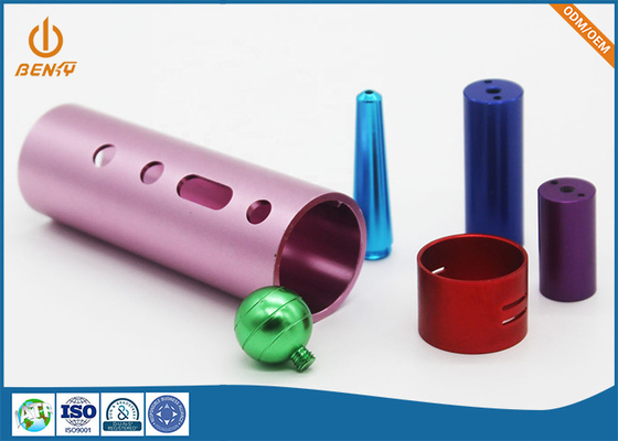 एल्यूमिनियम 6063 सीएनसी टर्निंग पार्ट्स सटीक OEM अनुकूलित आकार रंग: